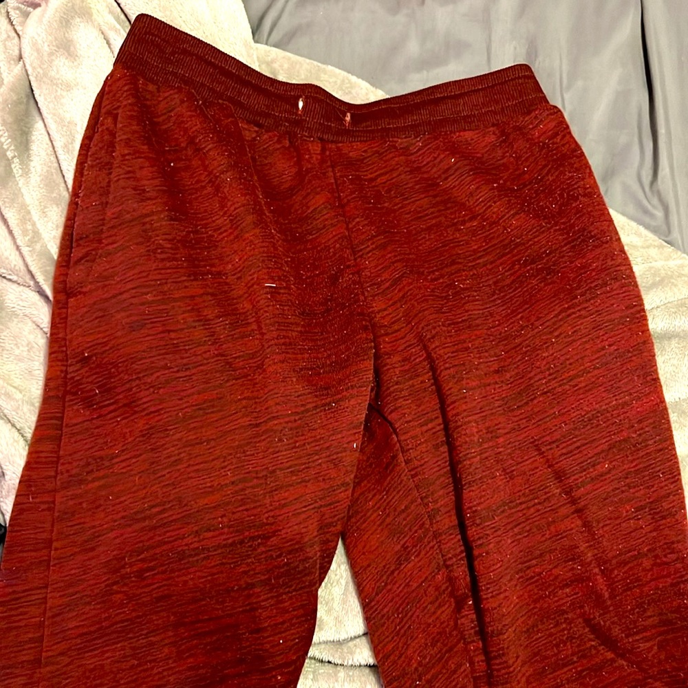 Im selling Joggers there red/blue and medium i honestly only wore them twice